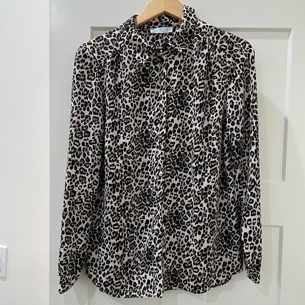 Leopard Button down shirt - Picture 2 of 5